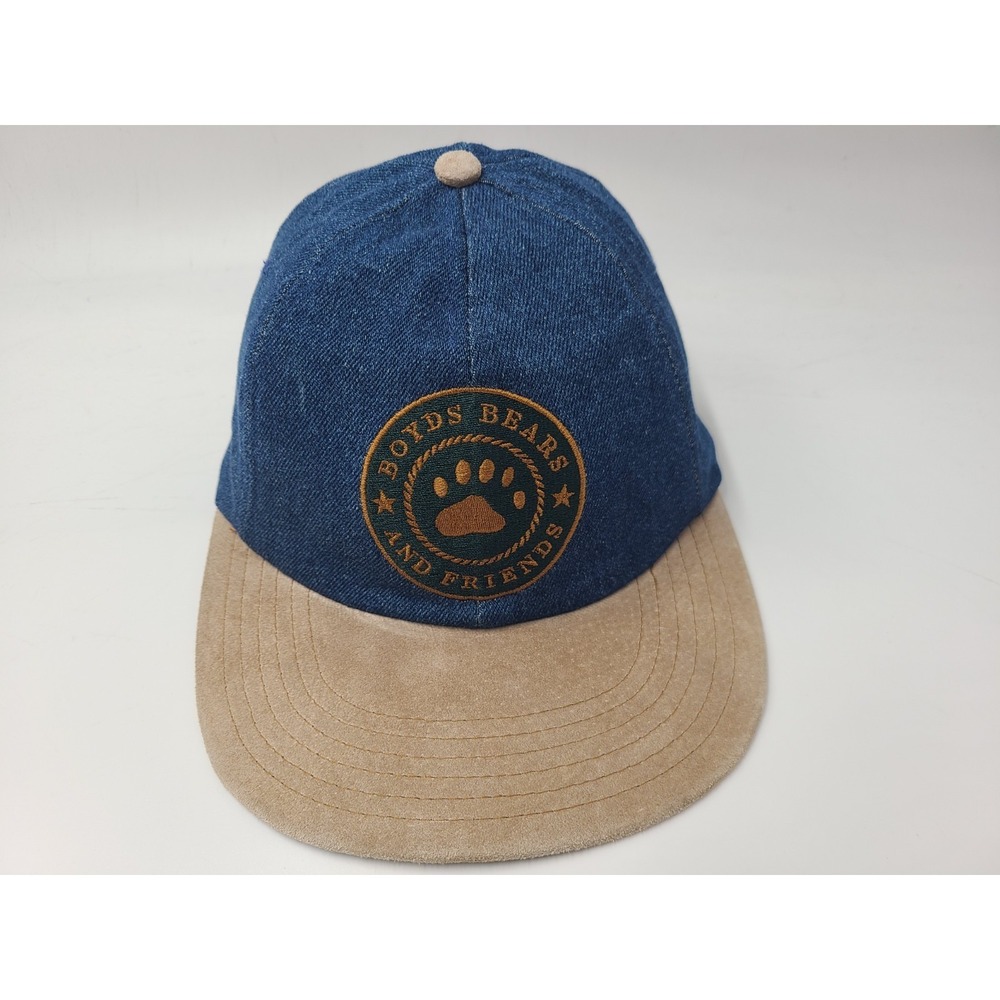 Vintage Boyds Bears & Friends Denim Adjustable Hat Cap Collectibles Men‎ Women